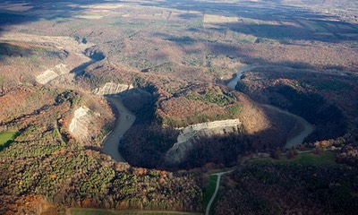 Hecht Bend At Letchworth